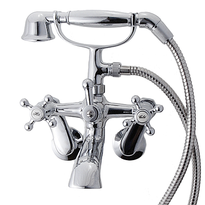 diverter faucet with hand spray