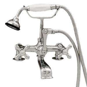 Tub Faucet with Hand Spray | Clawfoot Tubs and Faucets