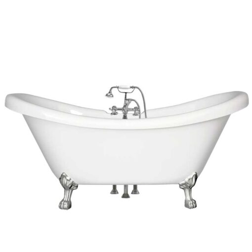 Double slipper tub with elephant trunk faucet package Canada