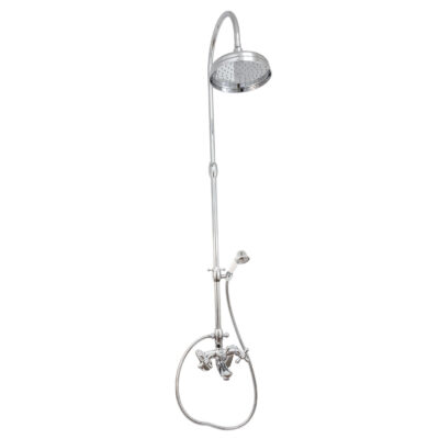 classic wall mount exposed shower