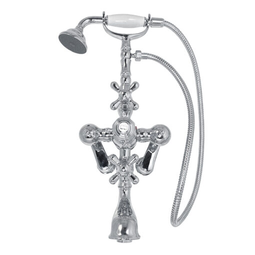 Victorian Thermostatic Tub Faucet with Hand Spray - TR600 - Image 2