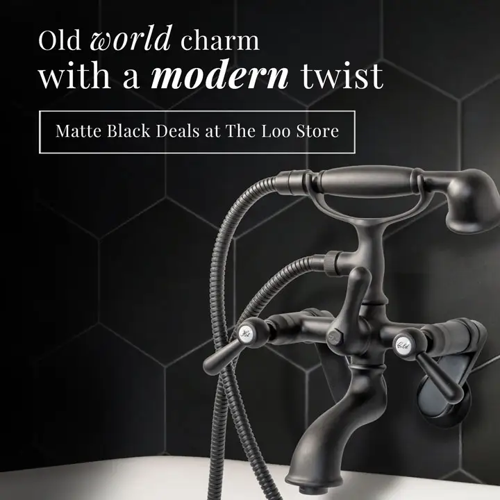 victorian claw tub faucets and showers from The Loo Store Canada